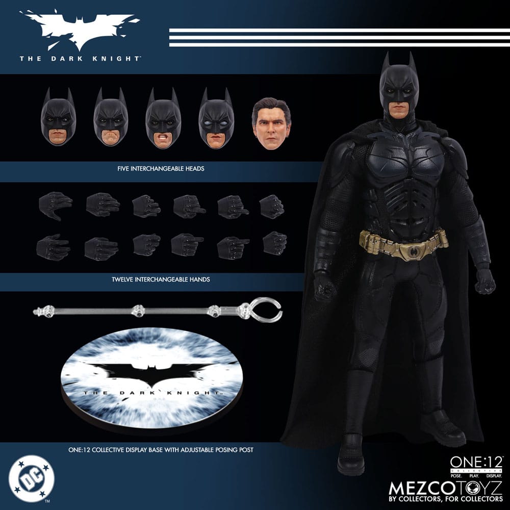The Dark Knight Action Figure 1/12 Batman 17 cm